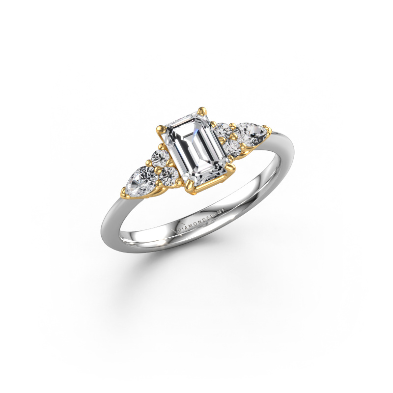 Bild von Verlobungsring Melani EME 585 Weißgold Lab-grown Diamant 1.360 crt