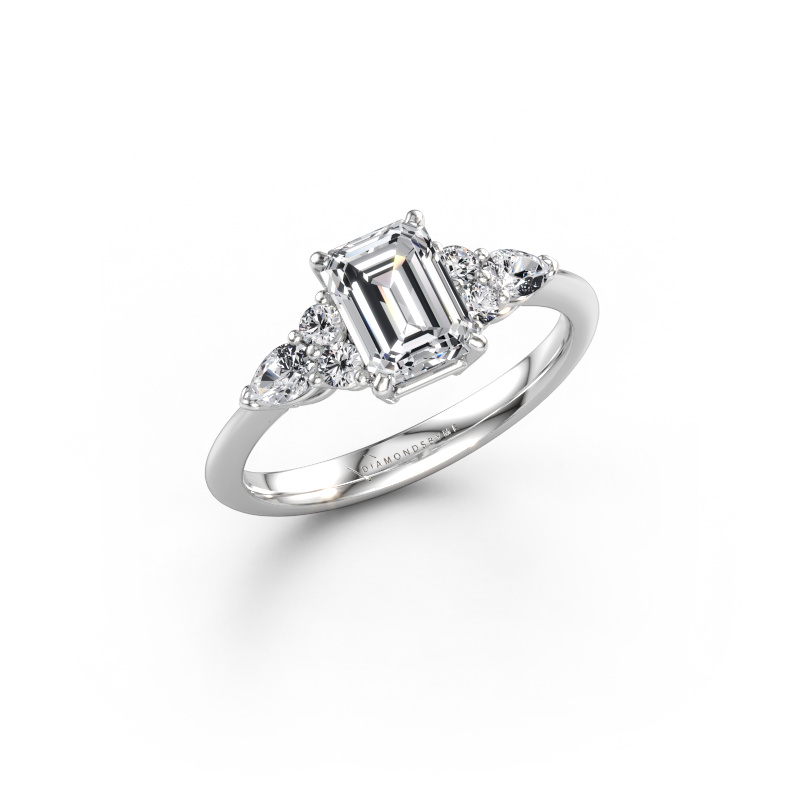 Bild av Löftesring Melani EME 585 vitt guld Diamant 1.63 crt
