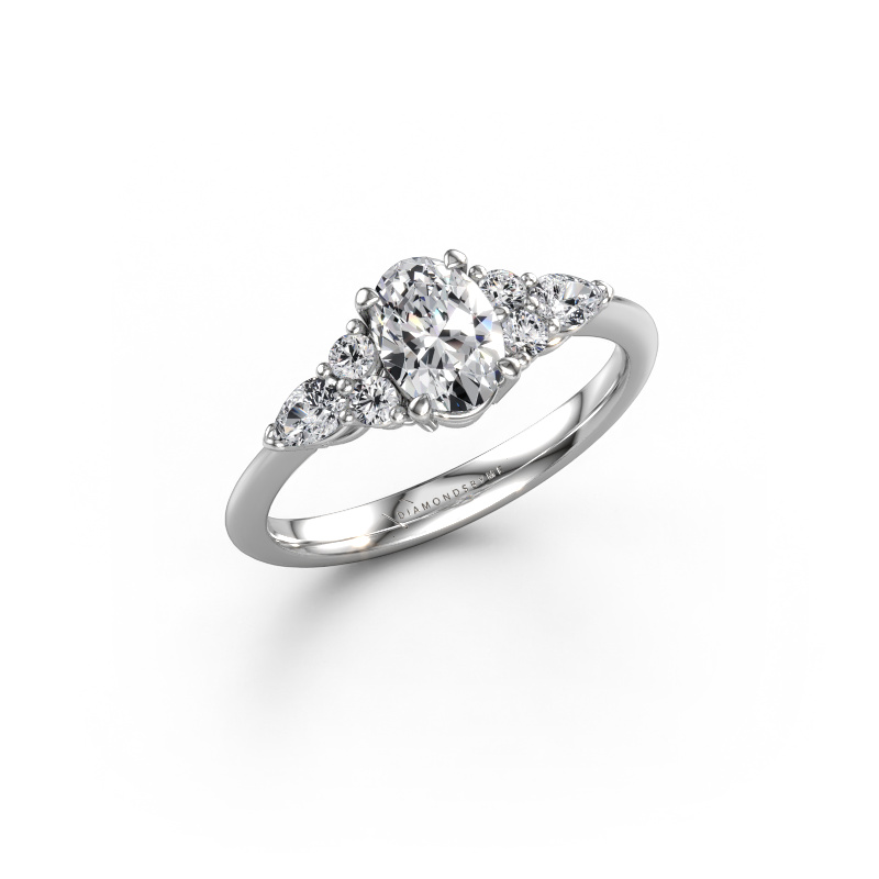 Bild von Verlobungsring Melani OVL 950 Platin Diamant 1.18 crt