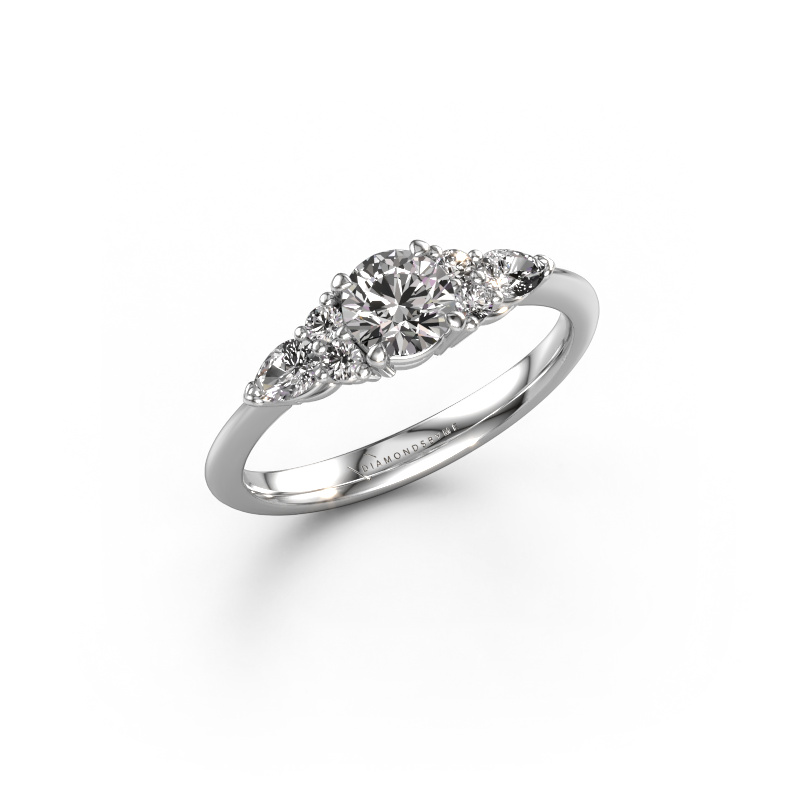 Image of Engagement ring Melani RND 950 platinum Diamond 0.96 crt