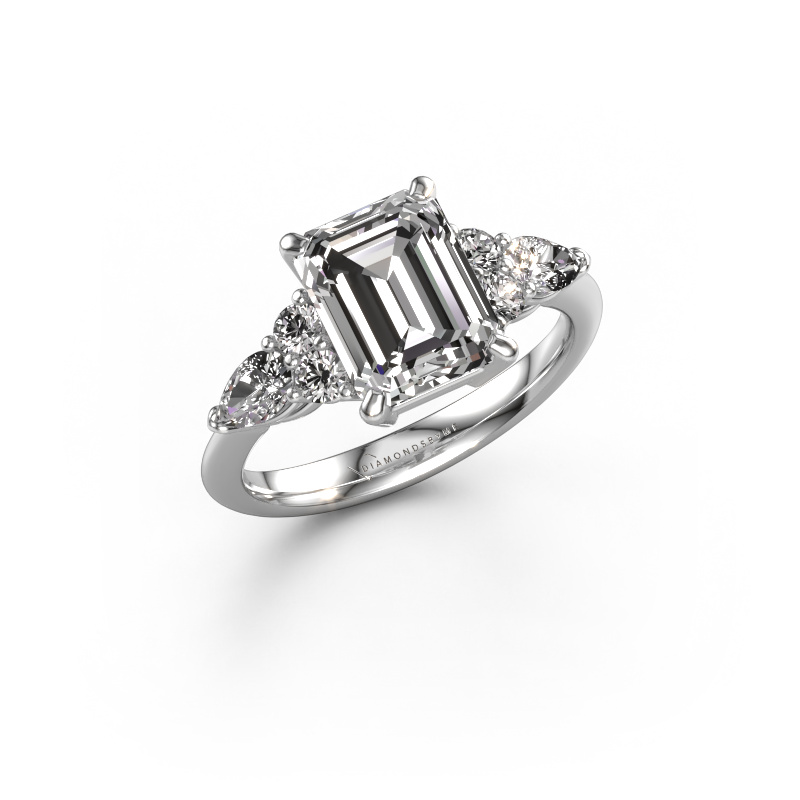 Bild von Verlobungsring Melani EME 950 Platin Diamant 3.22 crt