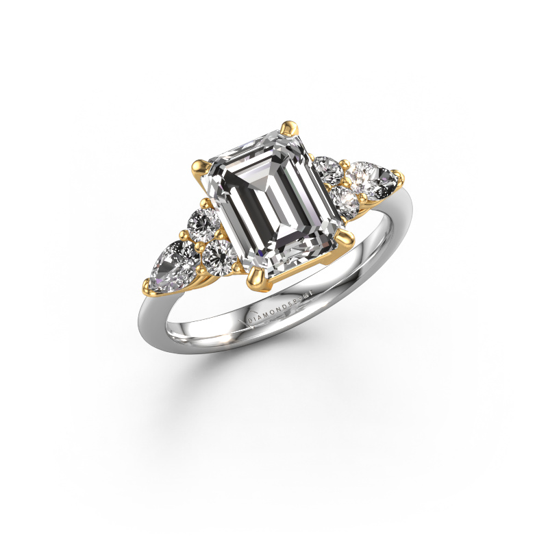 Bild von Verlobungsring Melani EME 585 Weißgold Lab-grown Diamant 3.22 crt