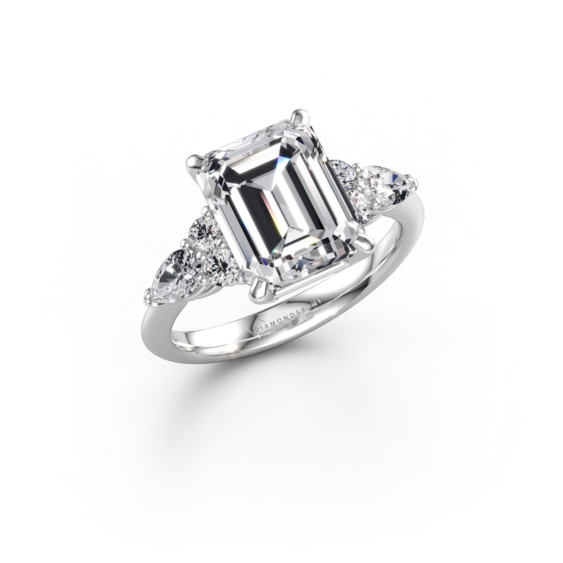 Bild av Löftesring Melani EME 950 platina Diamant 4.22 crt