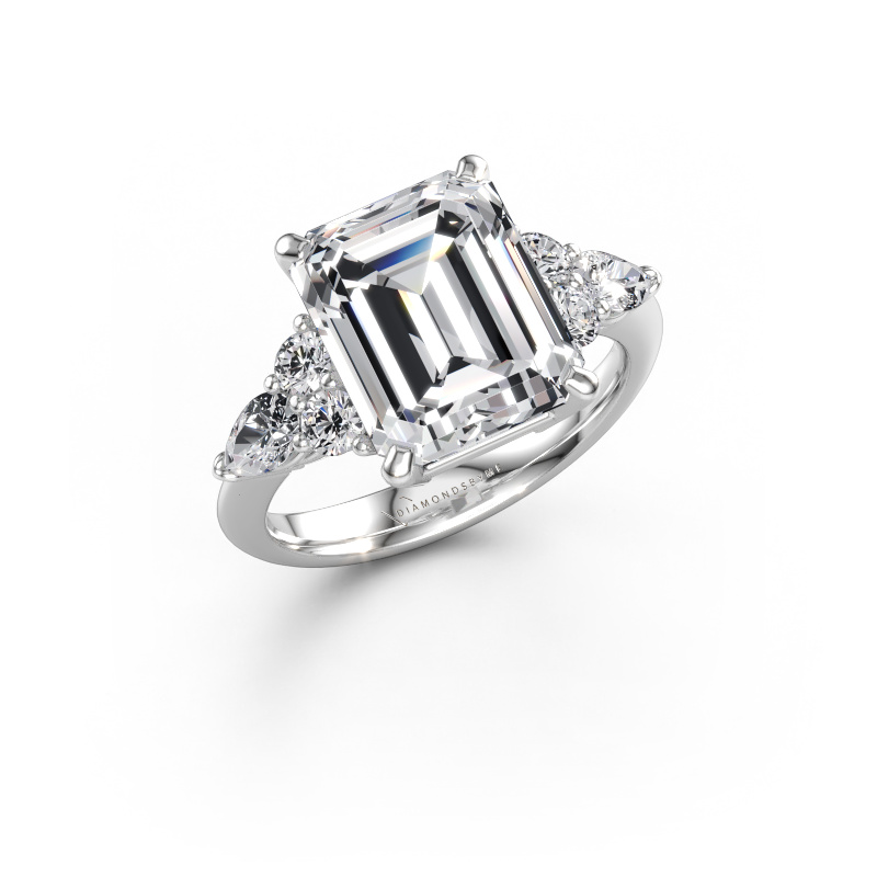 Bild av Löftesring Melani EME 950 platina Labbodlad diamant 6.03 crt