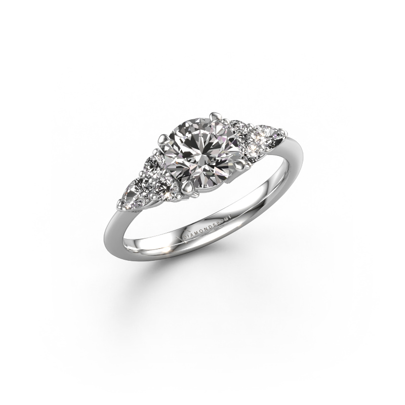 Image of Engagement ring Melani RND 950 platinum Diamond 1.54 crt