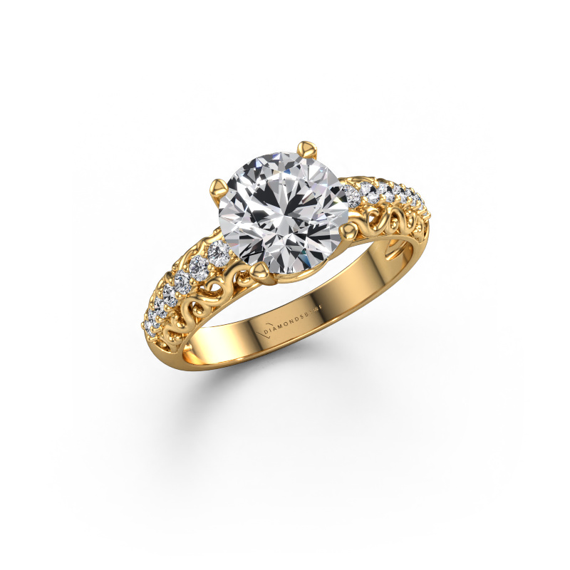 Image of Engagement ring Mellie 585 gold Diamond 2.22 crt