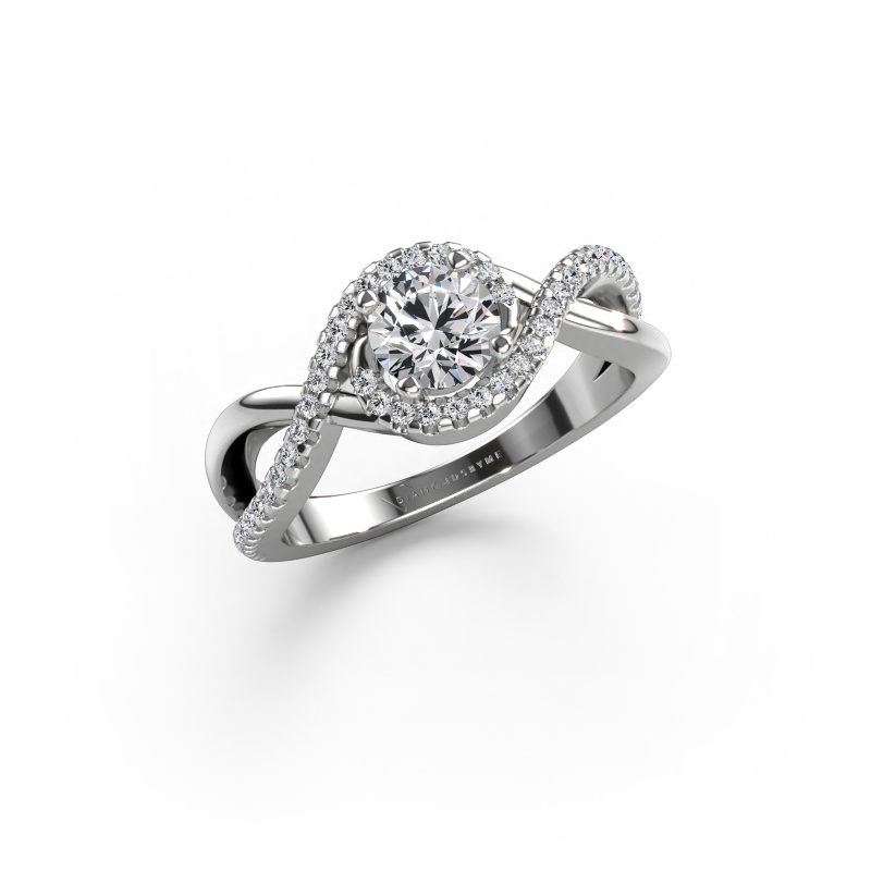 Bild von Verlobungsring Melody 950 Platin Lab-grown Diamant 0.94 crt