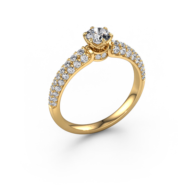 Image of Engagement ring Meryl 585 gold Diamond 1.032 crt