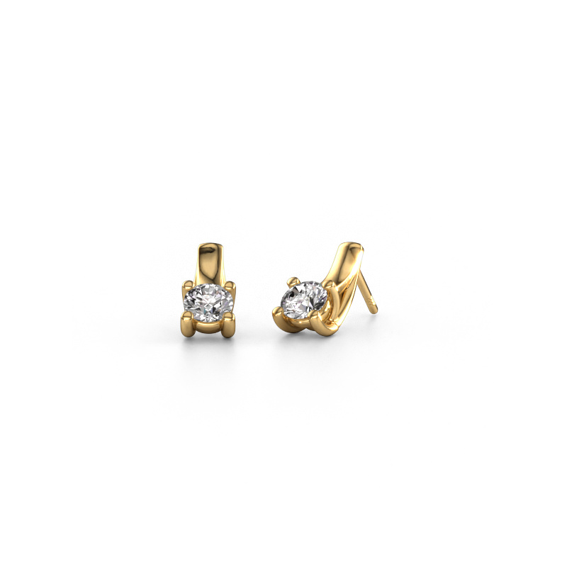 Image of Earrings Mia 1 585 gold Diamond 1.00 crt
