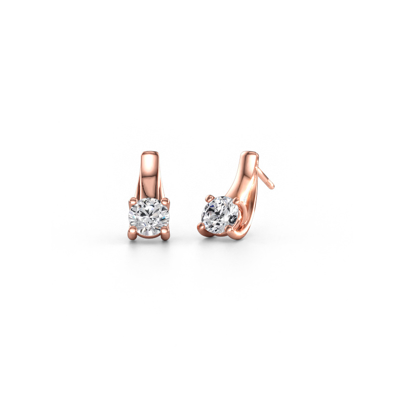 Immagine di Orecchini Mia 1 585 oro rosa Diamante lab grown 1.40 crt