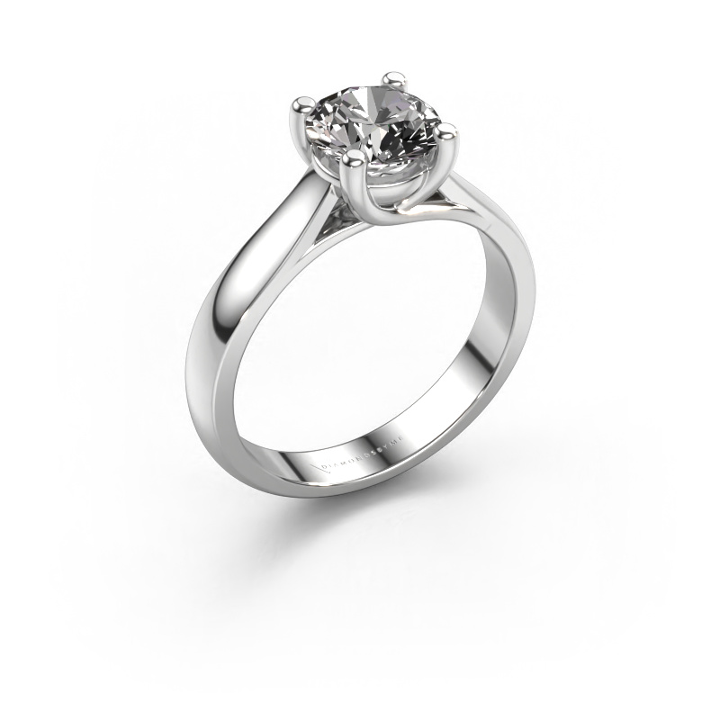 Image of Engagement ring Mia 1 950 platinum Diamond 1.00 crt