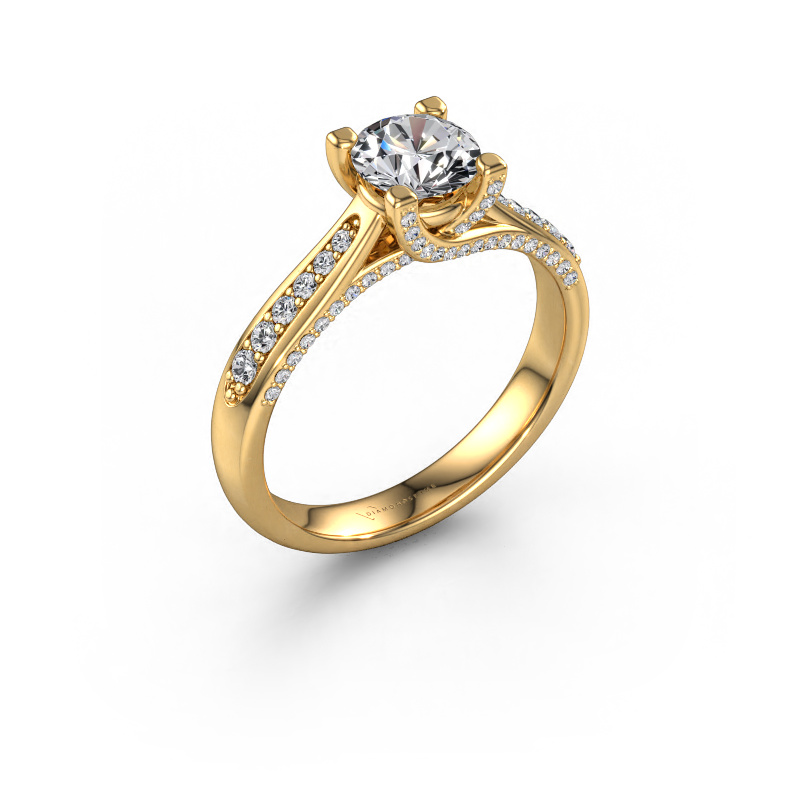 Image of Engagement ring Mia 3 585 gold Diamond 0.998 crt