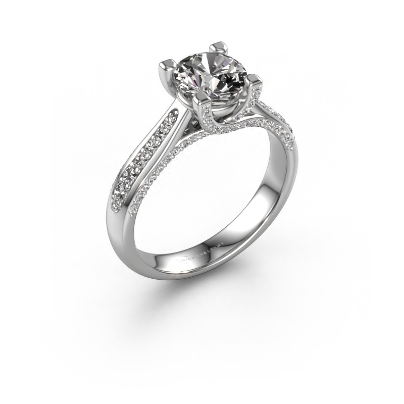 Image of Engagement ring Mia 3 585 white gold Diamond 1.412 crt
