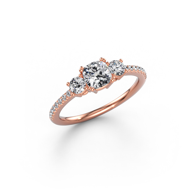 Bild von Verlobungsring Dominique CUS 2 585 Roségold Lab-grown Diamant 1.047 crt