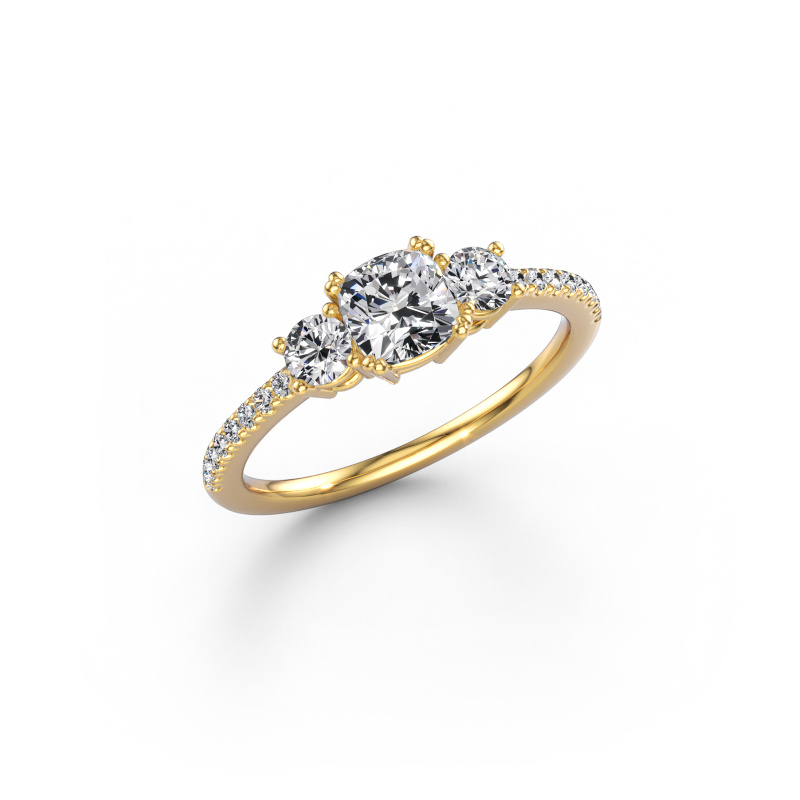 Bild von Verlobungsring Dominique CUS 2 585 Gold Lab-grown Diamant 1.047 crt