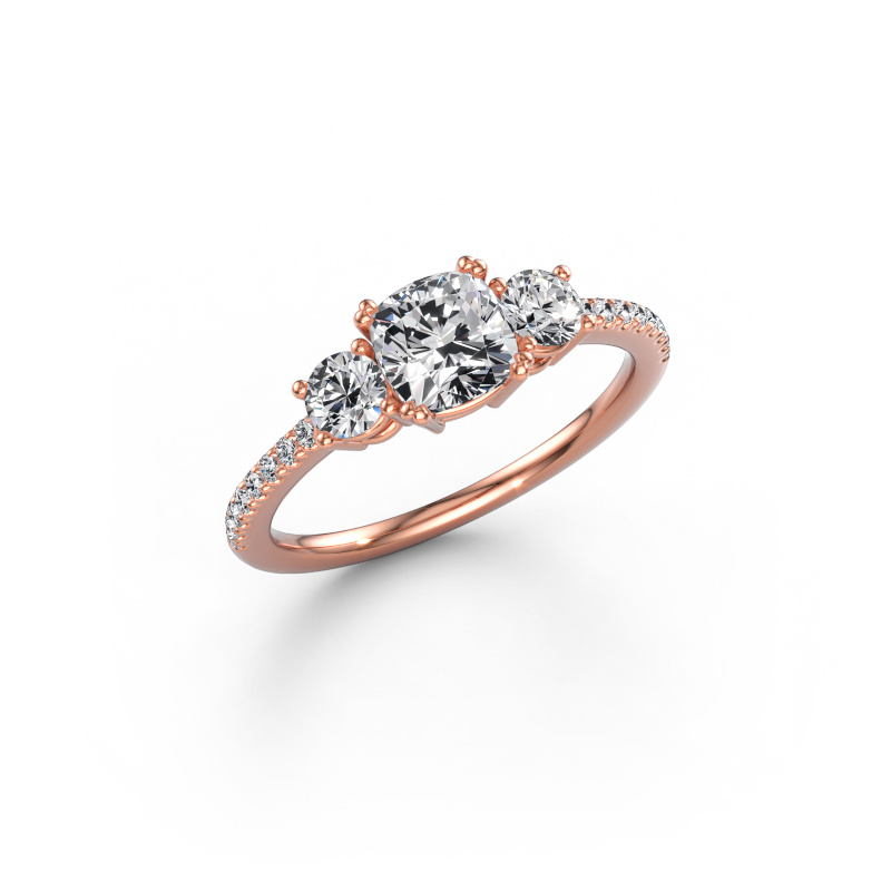 Bild von Verlobungsring Dominique CUS 2 585 Roségold Lab-grown Diamant 1.467 crt