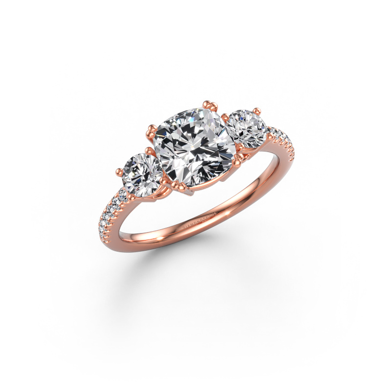 Bild von Verlobungsring Dominique CUS 2 585 Roségold Diamant 2.64 crt