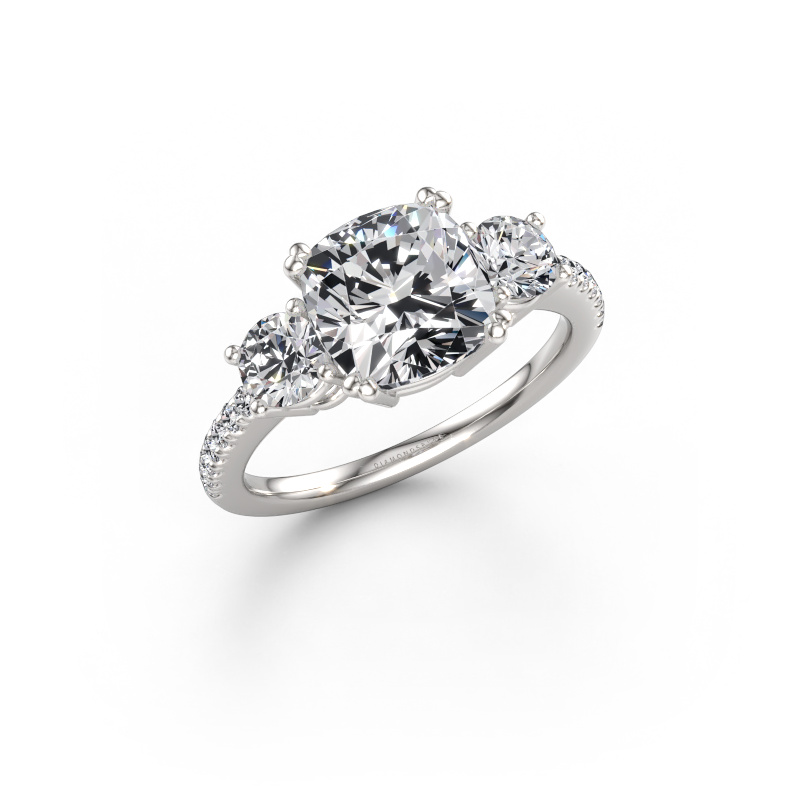 Bild von Verlobungsring Dominique CUS 2 950 Platin Lab-grown Diamant 3.268 crt
