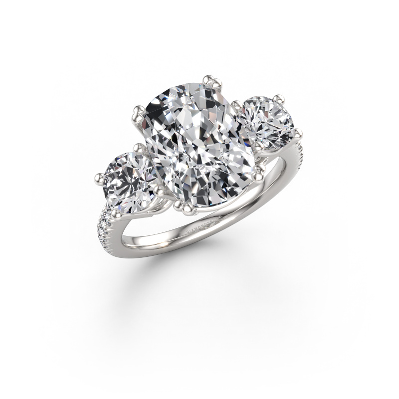 Immagine di Anello di fidanzamento Dominique CSH 2 950 platino Diamante lab grown 5.916 crt
