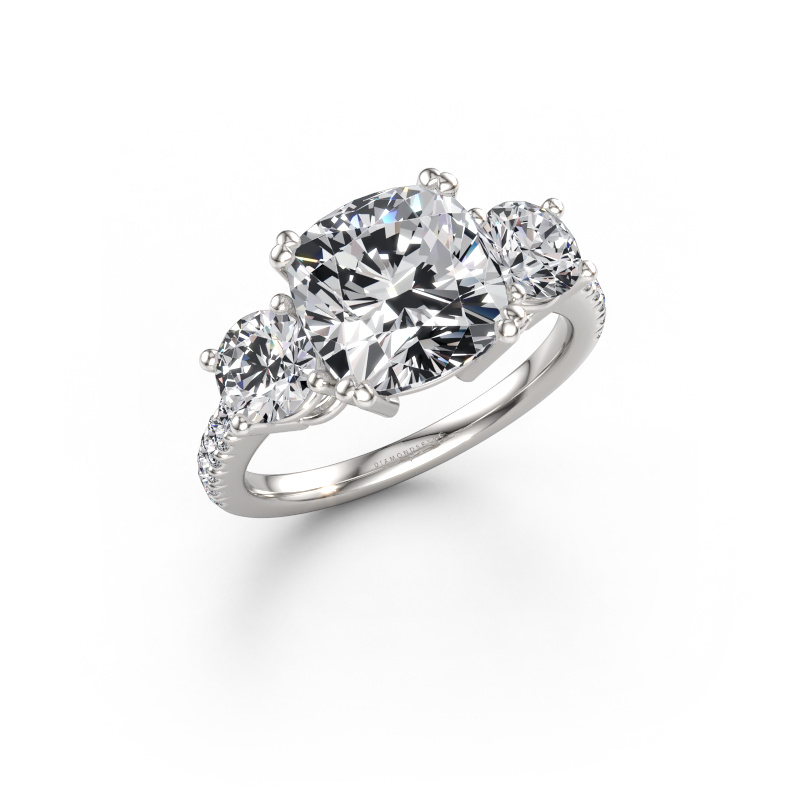Bild von Verlobungsring Dominique CUS 2 950 Platin Lab-grown Diamant 5.336 crt