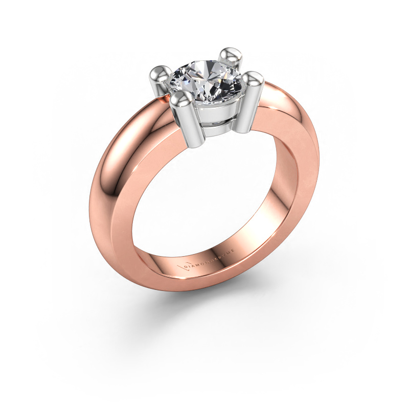 Image of Ring Michelle 1 585 rose gold Diamond 1.00 crt