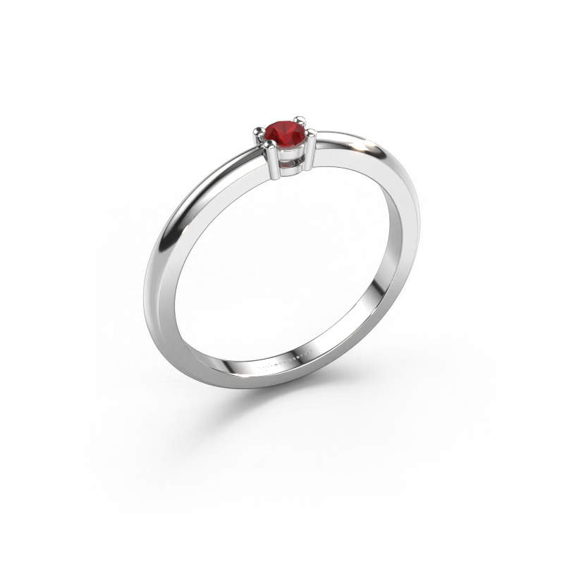 Bild von Ring Michelle 1 950 Platin Rubin 2.7 mm