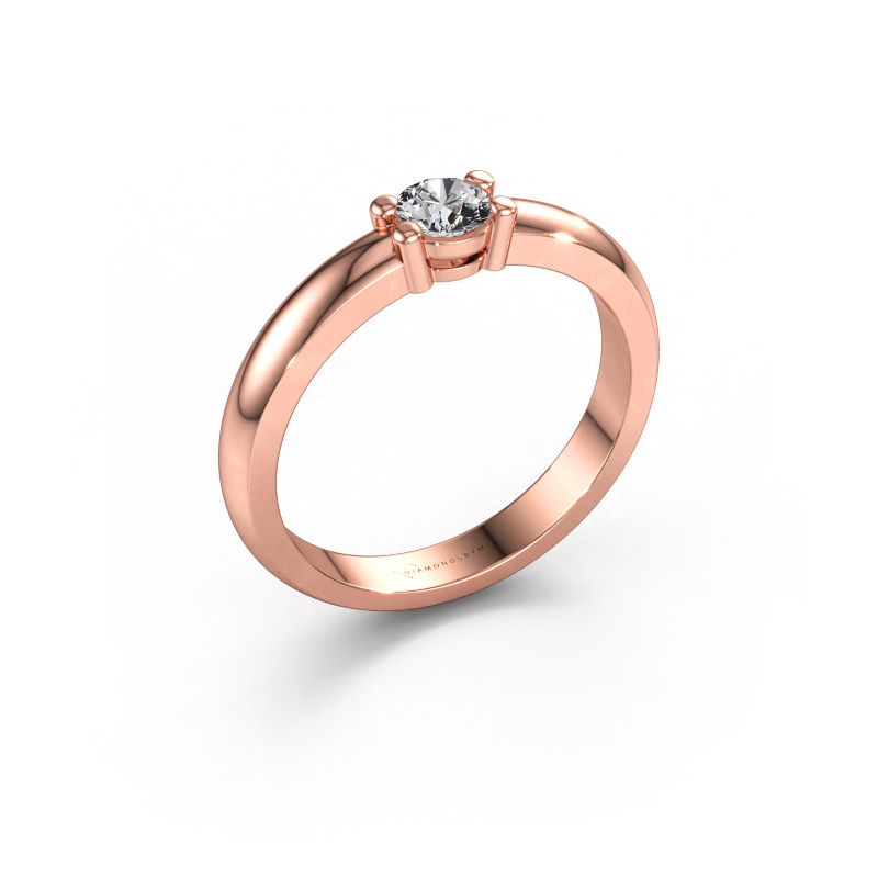 Bild av Ring Michelle 1 585 roséguld Diamant 0.25 crt