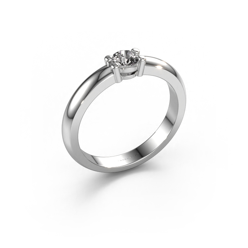 Image of Ring Michelle 1 950 platinum Diamond 0.30 crt