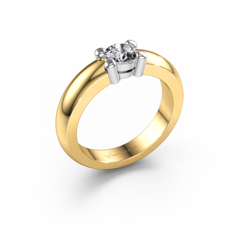 Image of Ring Michelle 1 585 gold Lab grown diamond 0.40 crt