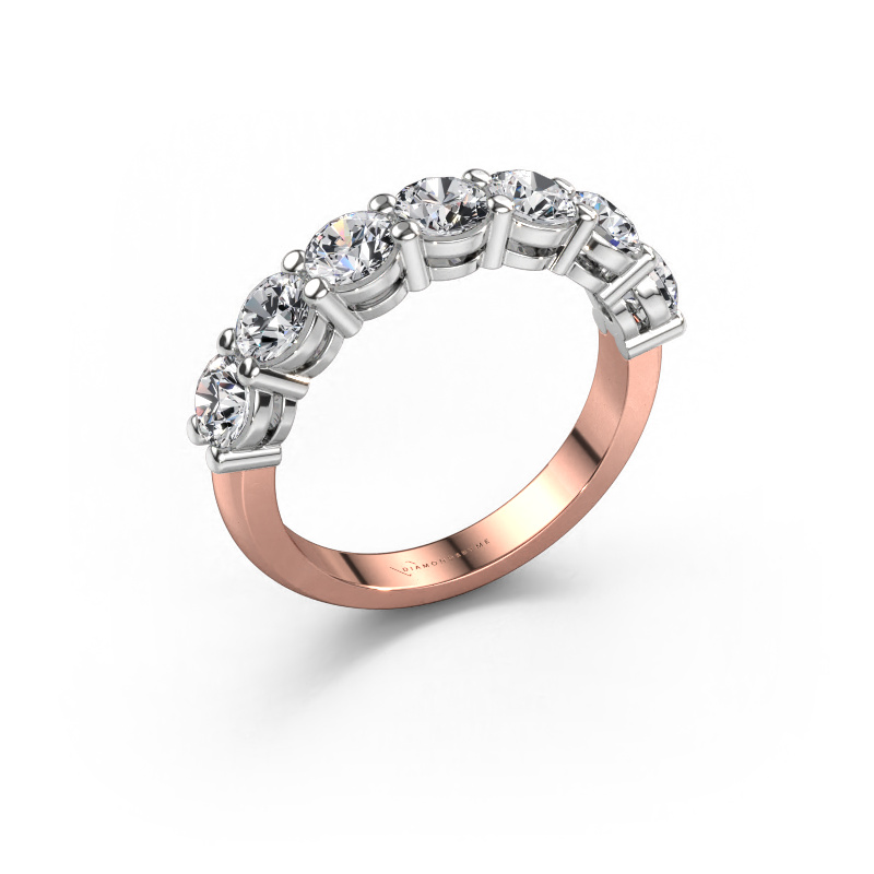 Image of Ring Michelle 7 585 rose gold Diamond 1.75 crt
