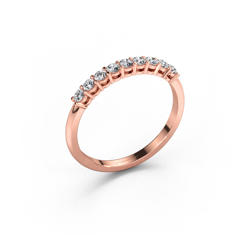 Immagine di Anello Michelle 9 585 oro rosa Diamante 0.27 crt