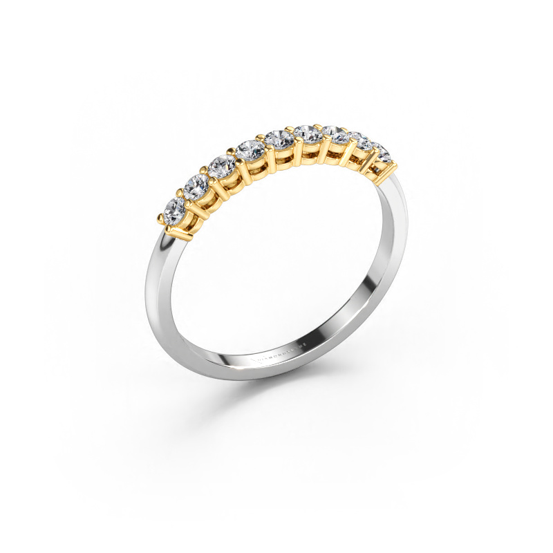 Bild von Ring Michelle 9 585 Weißgold Diamant 0.27 crt