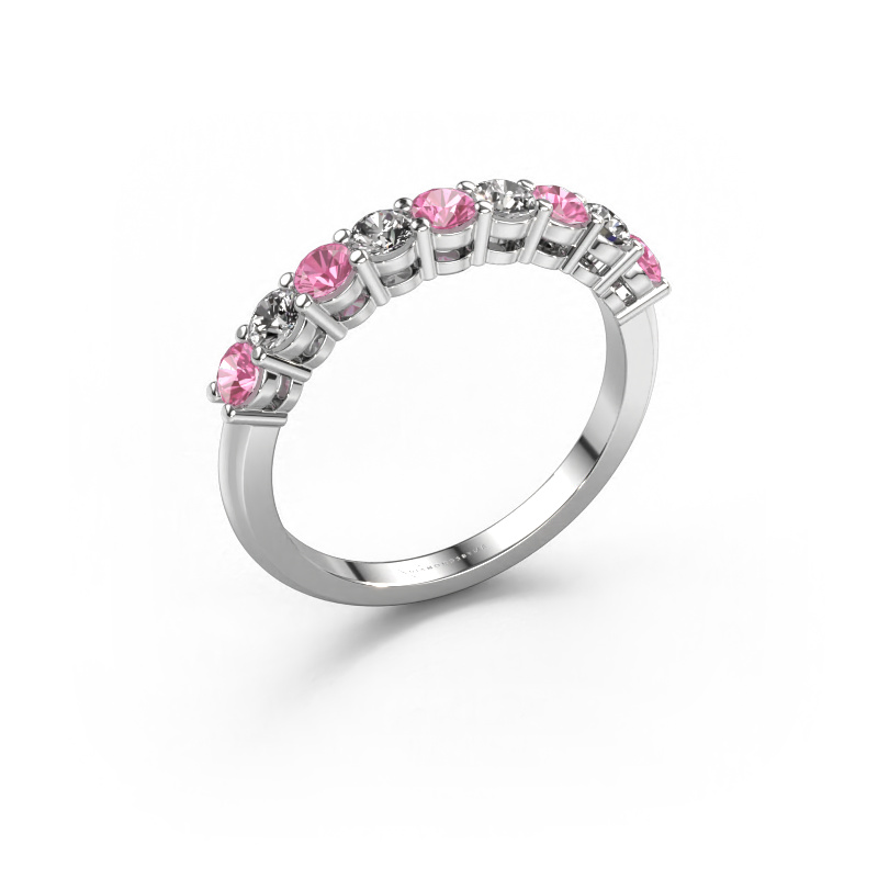 Bild von Ring Michelle 9 950 Platin Pink Saphir 2.7 mm