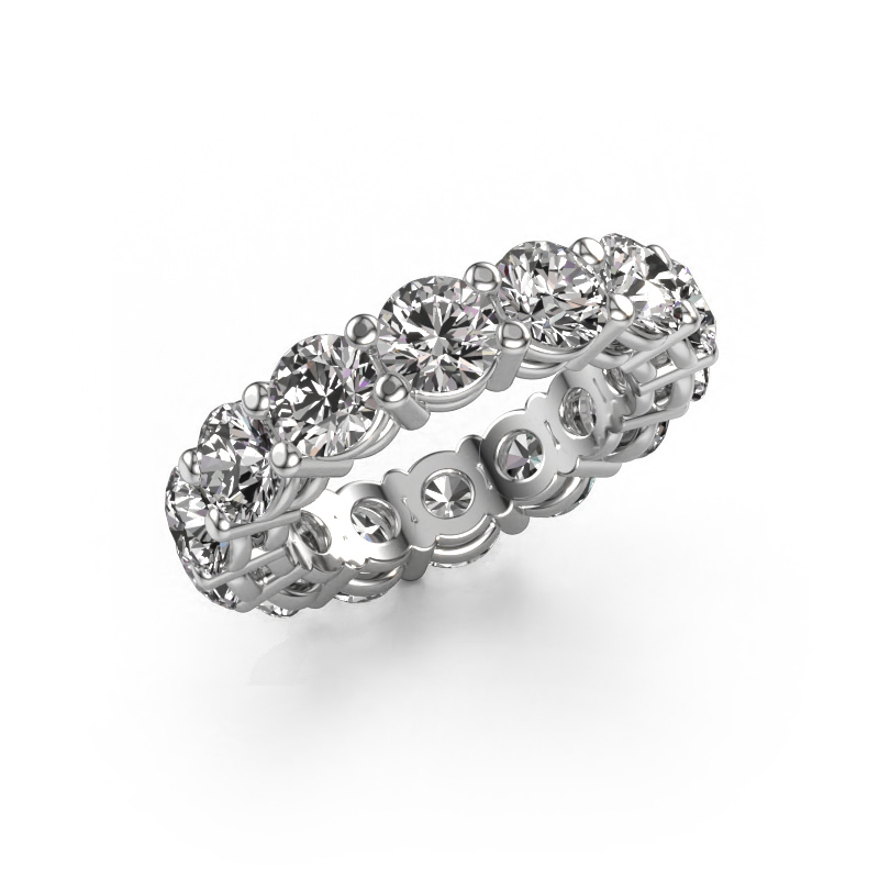 Image of Stackable ring Michelle full 5.0 585 white gold Lab grown diamond 7.50 crt