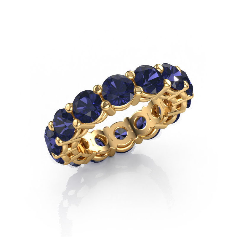 Image of Stackable ring Michelle full 5.0 585 gold Sapphire 5 mm