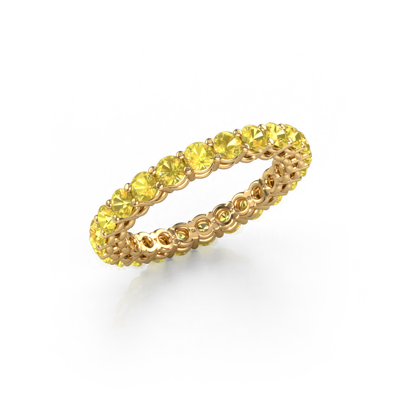 Bild von Vorsteckring Michelle full 2.7 585 Gold Gelb Saphir 2.7 mm