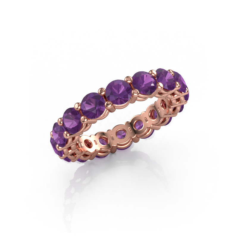 Bild von Vorsteckring Michelle full 4.0 585 Roségold Amethyst 4 mm