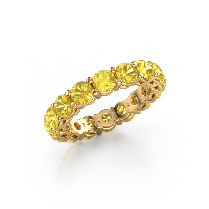 Bild von Vorsteckring Michelle full 4.0 585 Gold Gelb Saphir 4 mm
