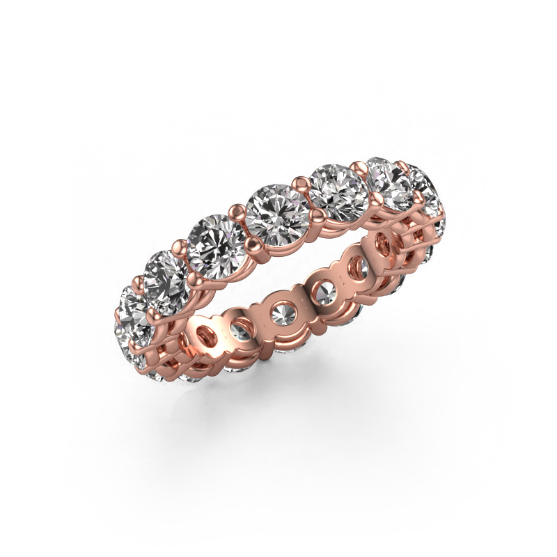 Image of Stackable ring Michelle full 4.2 585 rose gold Zirconia 4.2 mm