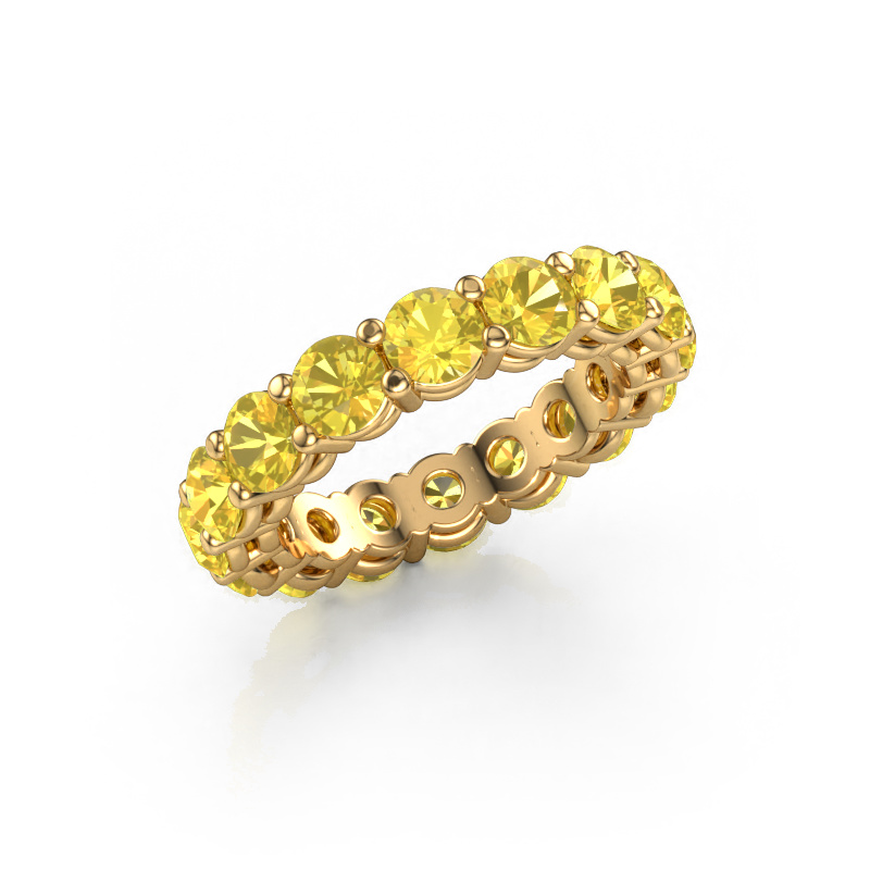 Bild von Vorsteckring Michelle full 4.2 585 Gold Gelb Saphir 4.2 mm