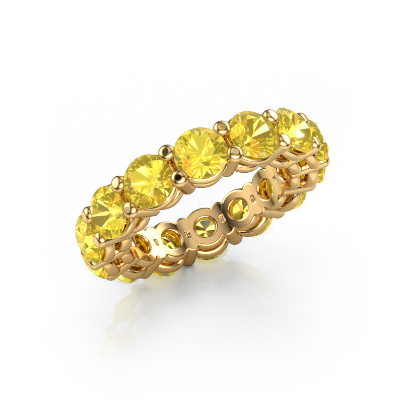 Bild von Vorsteckring Michelle full 4.7 585 Gold Gelb Saphir 4.7 mm