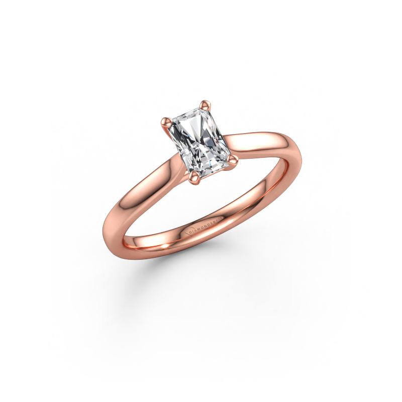 Bild av Förlovningsring Mignon RAD 1 585 roséguld Labbodlad diamant 0.65 crt