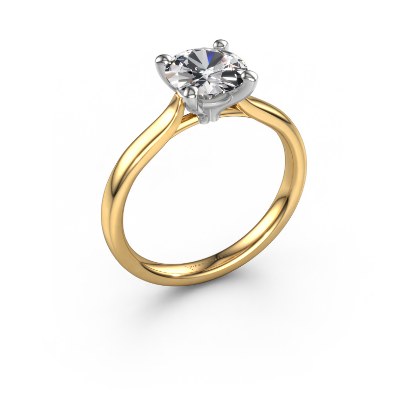 Image of Engagement ring Mignon RND 1 585 gold Lab grown diamond 1.50 crt