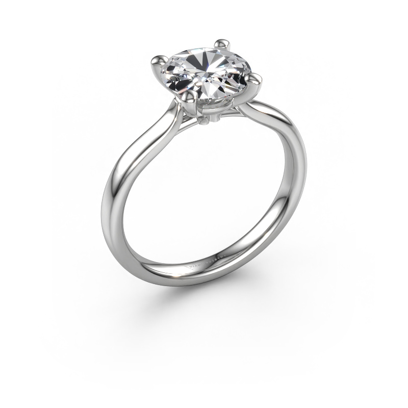 Bild von Verlobungsring Mignon RND 1 585 Weißgold Diamant 2.00 crt