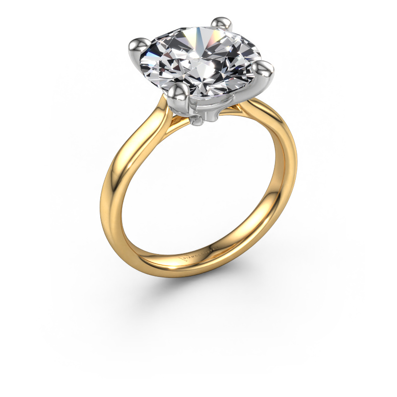 Image of Engagement ring Mignon RND 1 585 gold Lab grown diamond 5.00 crt