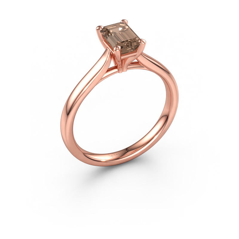 Image de Bague de fiançailles Mignon EME 1 585 or rose Diamant brun 0.90 crt