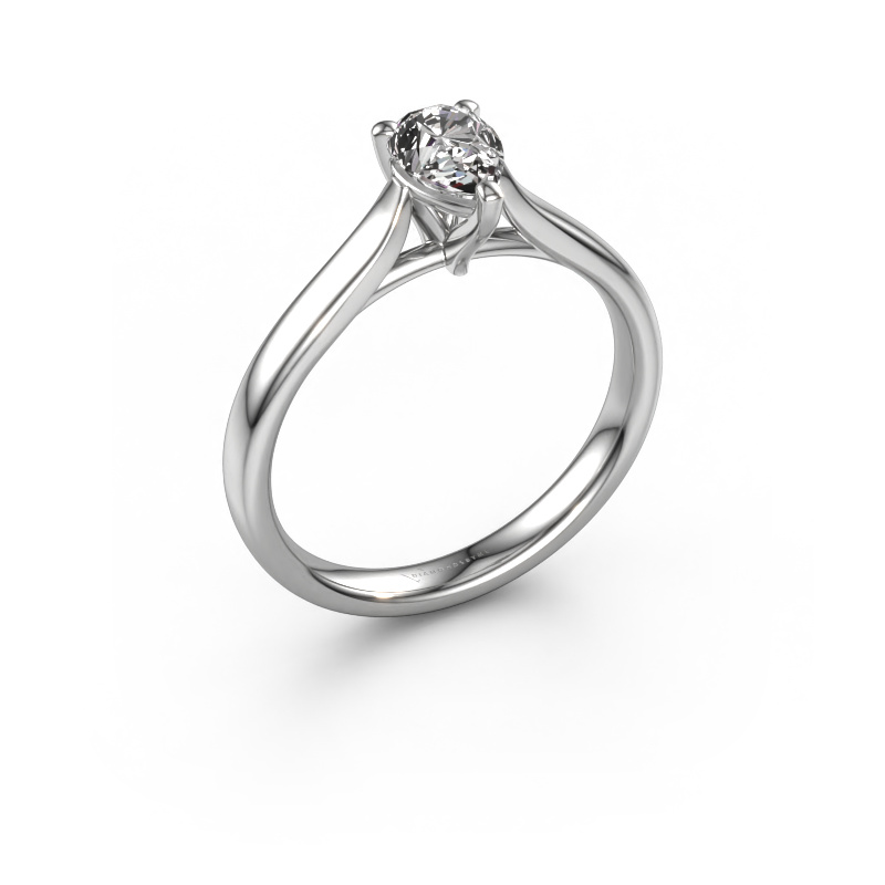 Bild von Verlobungsring Mignon per 1 950 Platin Diamant 0.50 crt