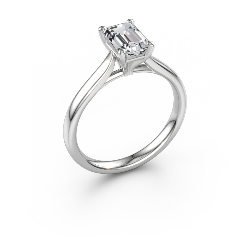 Bild av Förlovningsring Mignon EME 1 585 vitt guld Labbodlad diamant 1.15 crt