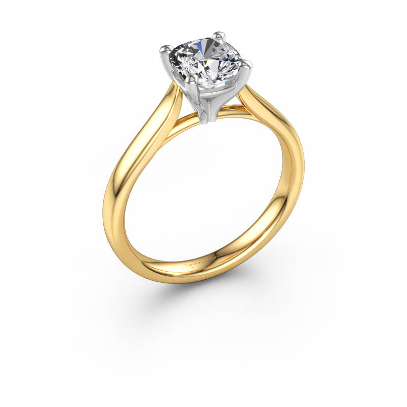 Afbeelding van Verlovingsring Mignon cus 1 585 goud Lab-grown diamant 1.30 crt