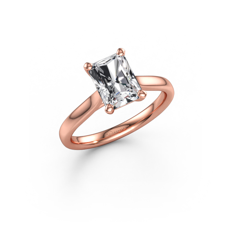 Bild av Förlovningsring Mignon RAD 1 585 roséguld Diamant 1.75 crt